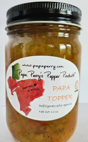 Papa Topper (Pear Chow Relish)